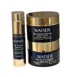 Lise Watier Age Control Supreme Night and Day Cream Set With Eye Cream